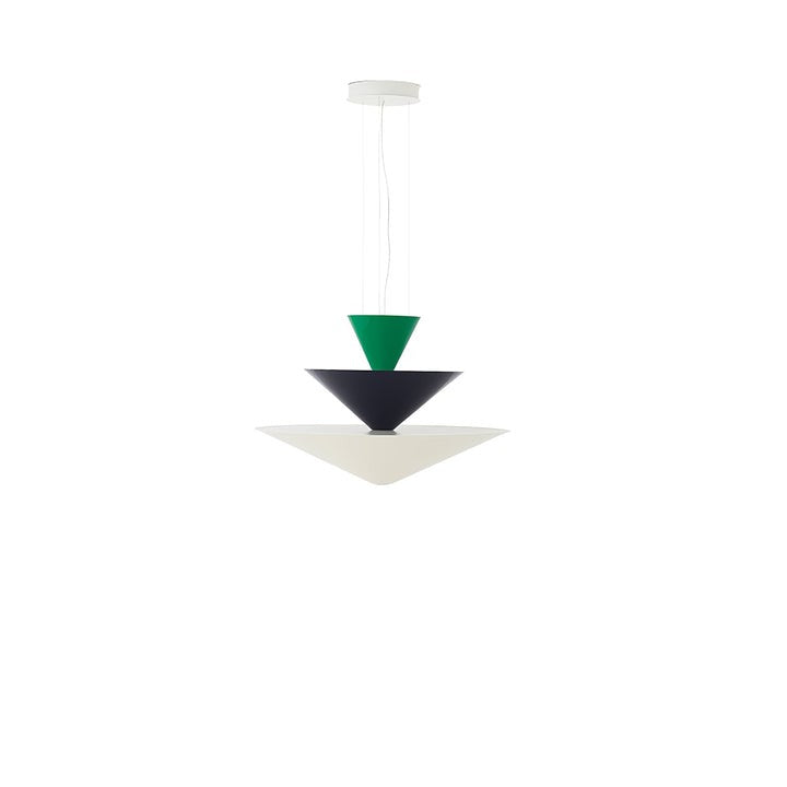 Tiered Sculptural Pendant Light
