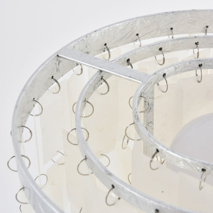 Tiered Shell Table Lamp – Ambient Pearlescent Glow