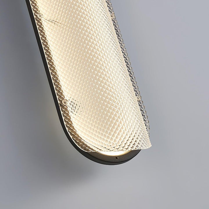Translucent Prismatic LED Wall Sconce