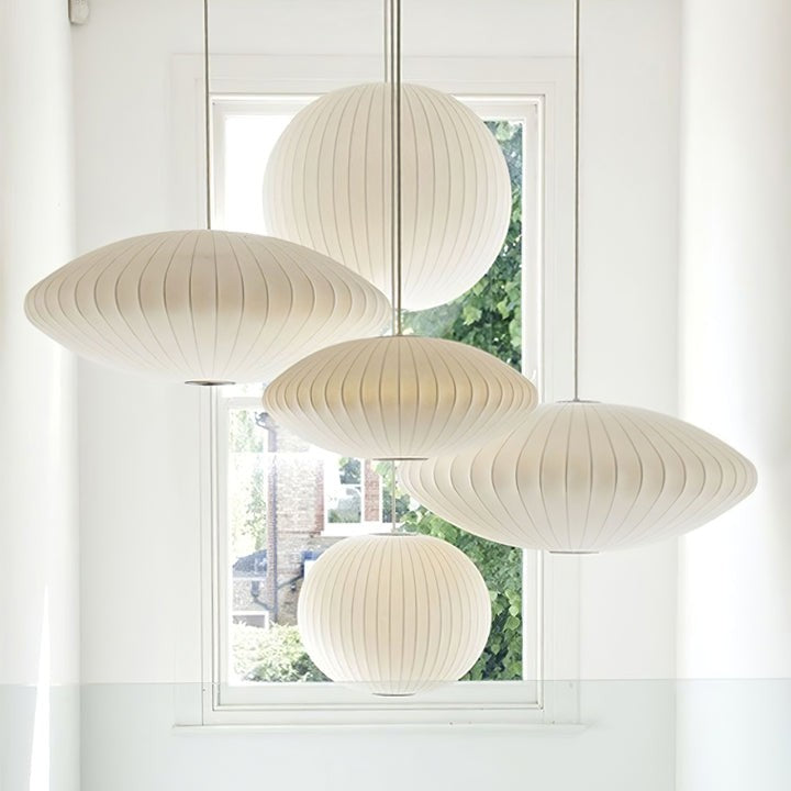 Triple Pear Bubble LED Pendant Light