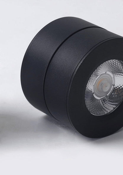 360° Rotating Round LED Ceiling Downlight with 90° Tilt