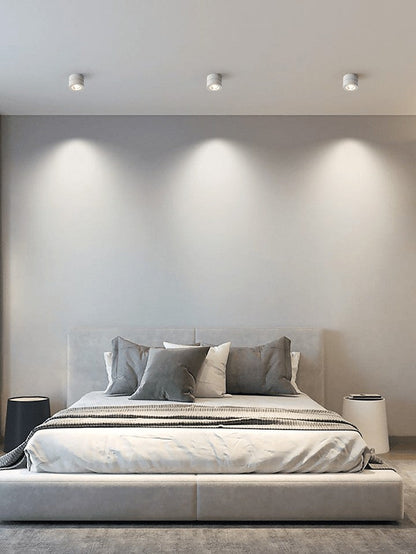 360° Rotating Round LED Ceiling Downlight with 90° Tilt