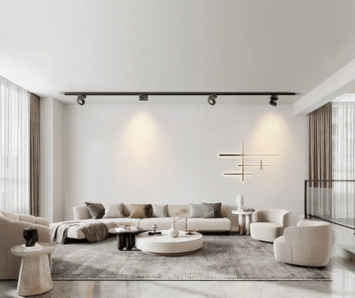 360° Rotating Round LED Ceiling Downlight with 90° Tilt