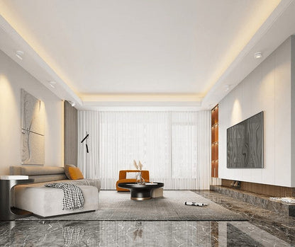 360° Rotating Round LED Ceiling Downlight with 90° Tilt