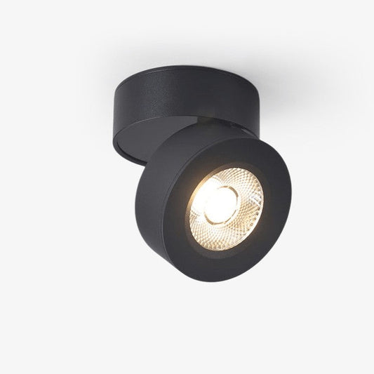 360° Rotating Round LED Ceiling Downlight with 90° Tilt