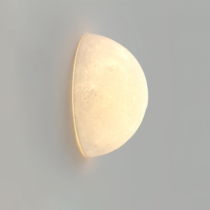 3D Lunar Wall Lamp - Moonlight Ambiance
