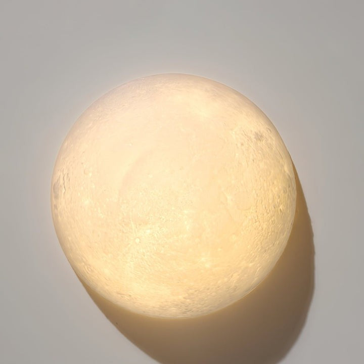 3D Lunar Wall Lamp - Moonlight Ambiance