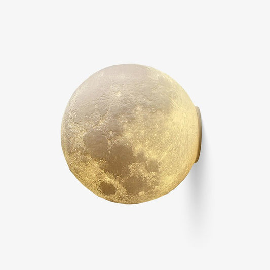 3D Lunar Wall Lamp - Moonlight Ambiance