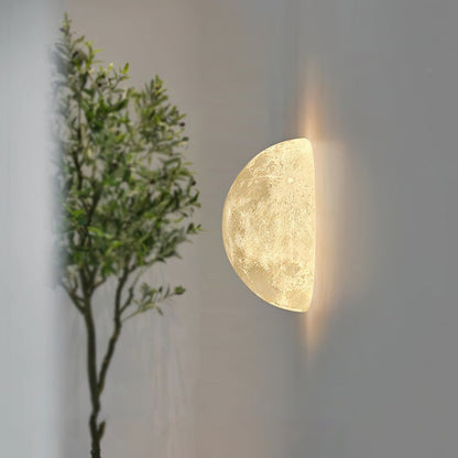 3D Lunar Wall Lamp - Moonlight Ambiance