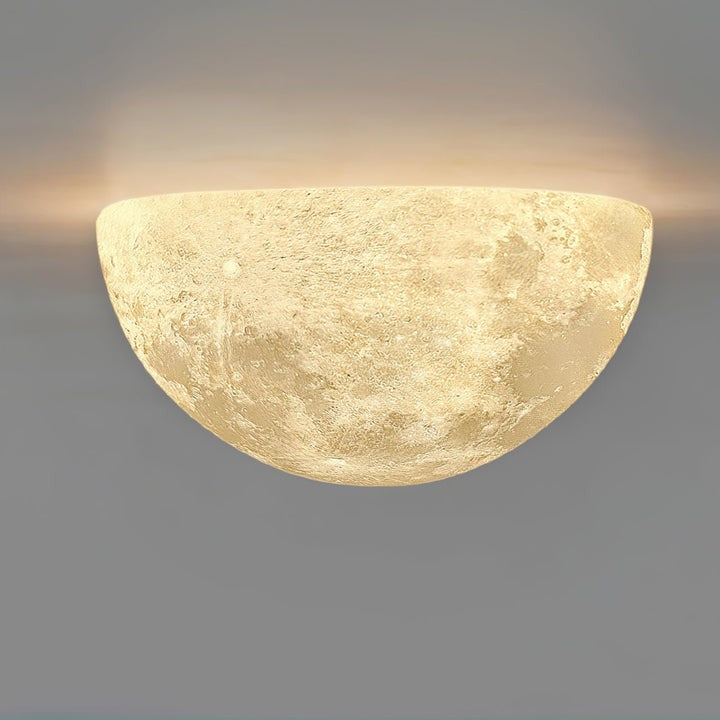 3D Lunar Wall Lamp - Moonlight Ambiance