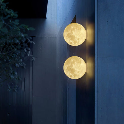 3D Lunar Wall Lamp - Moonlight Ambiance