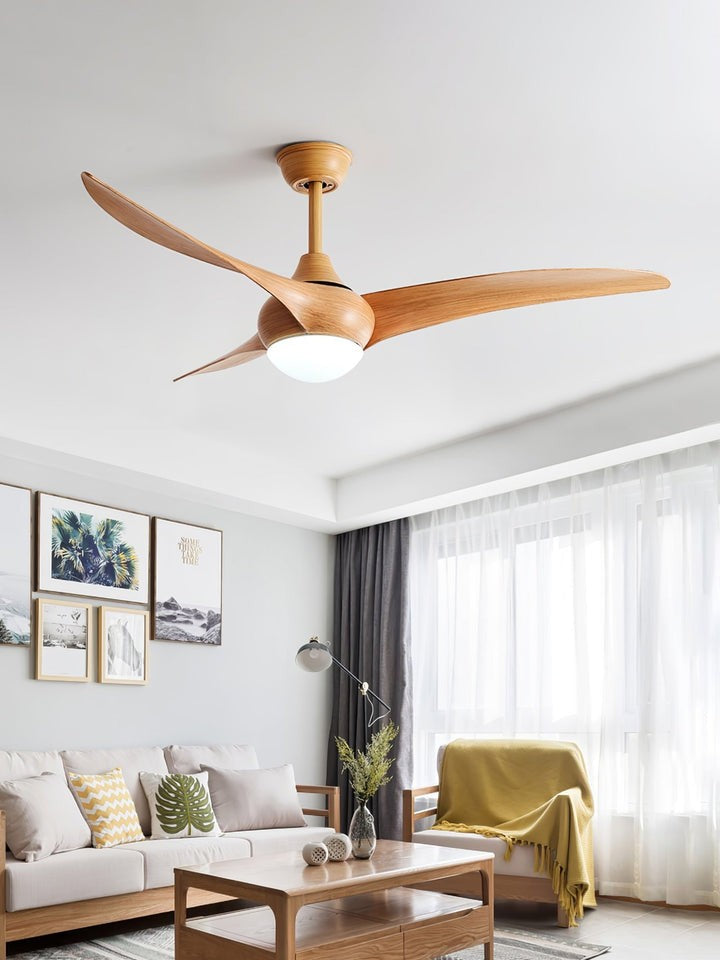 52-Inch Integrated LED Ceiling Fan with Opal Glass Light