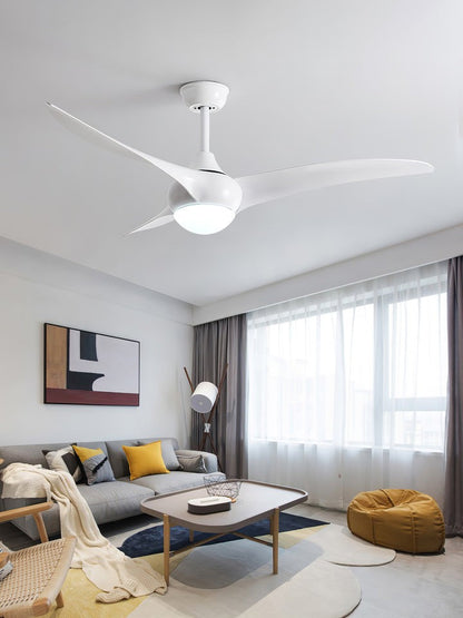 52-Inch Integrated LED Ceiling Fan with Opal Glass Light