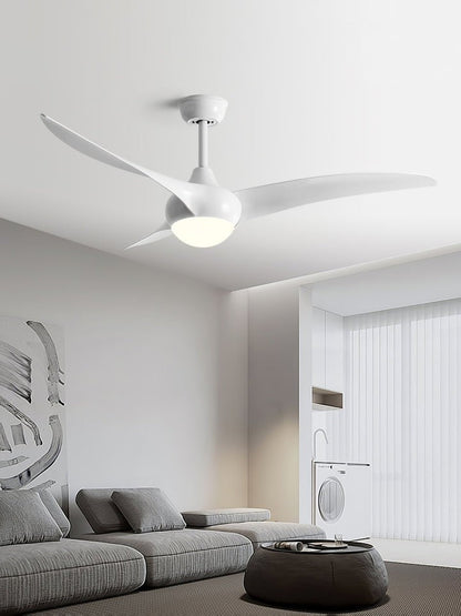 52-Inch Integrated LED Ceiling Fan with Opal Glass Light