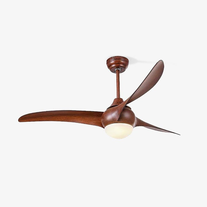 52-Inch Integrated LED Ceiling Fan with Opal Glass Light