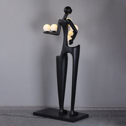 Abstract Guardian Sculpture LED Floor Lamp