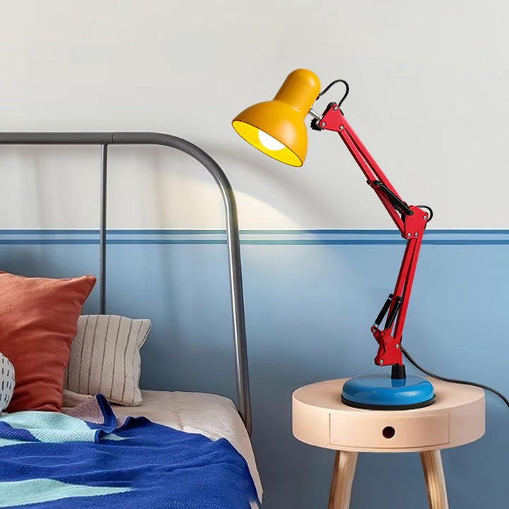 Adjustable Color Pop LED Desk Lamp with Flexible Arm