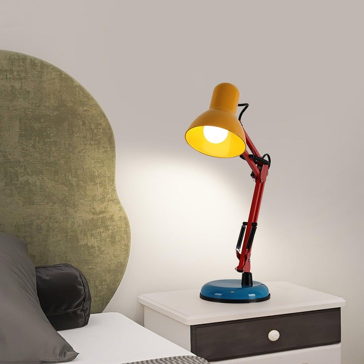 Adjustable Color Pop LED Desk Lamp with Flexible Arm