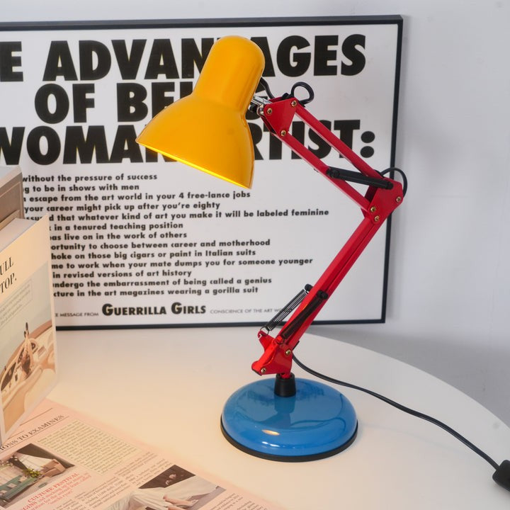 Adjustable Color Pop LED Desk Lamp with Flexible Arm