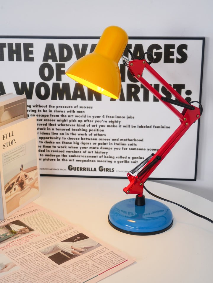 Adjustable Color Pop LED Desk Lamp with Flexible Arm