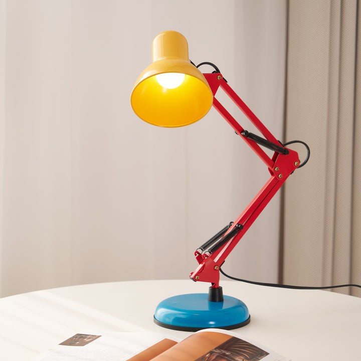 Adjustable Color Pop LED Desk Lamp with Flexible Arm