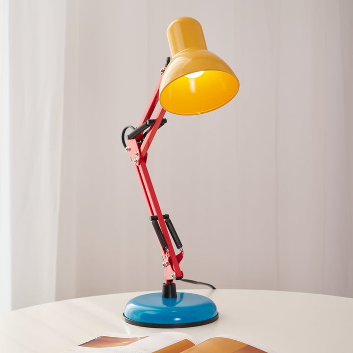 Adjustable Color Pop LED Desk Lamp with Flexible Arm