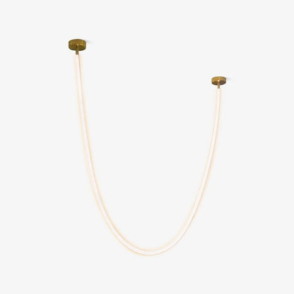 Adjustable Curved Silicone Pendant Light