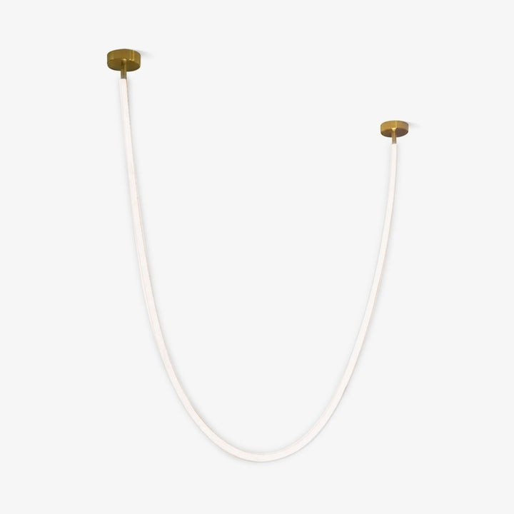 Adjustable Curved Silicone Pendant Light