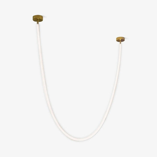 Adjustable Curved Silicone Pendant Light