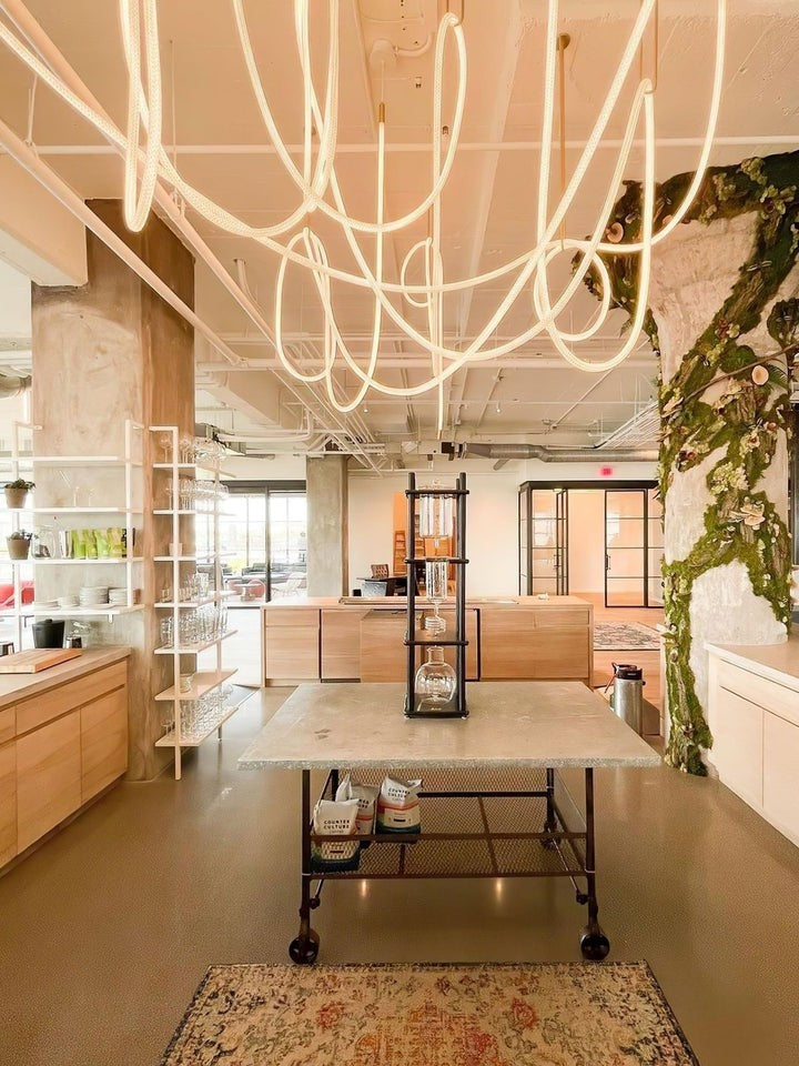 Adjustable Curved Silicone Pendant Light