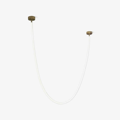 Adjustable Curved Silicone Pendant Light