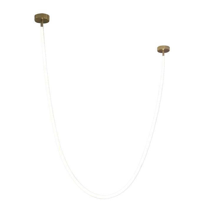 Adjustable Curved Silicone Pendant Light