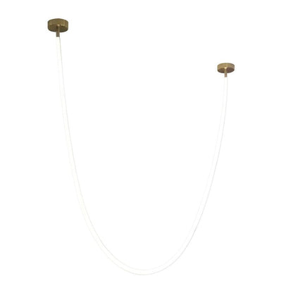 Adjustable Curved Silicone Pendant Light