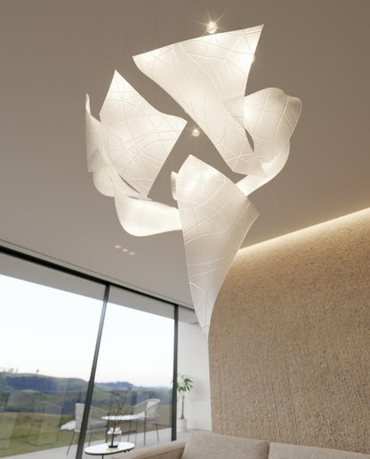 Adjustable LED Crystal Chandelier