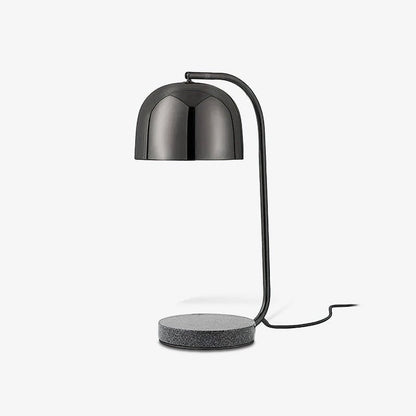 Adjustable Marble & Metal Desk Lamp with LED Lighting