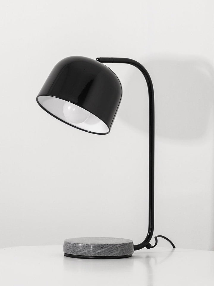 Adjustable Marble & Metal Desk Lamp with LED Lighting
