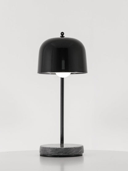 Adjustable Marble & Metal Desk Lamp with LED Lighting