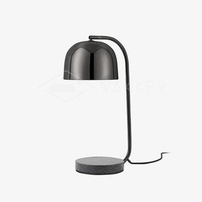 Adjustable Marble & Metal Desk Lamp with LED Lighting