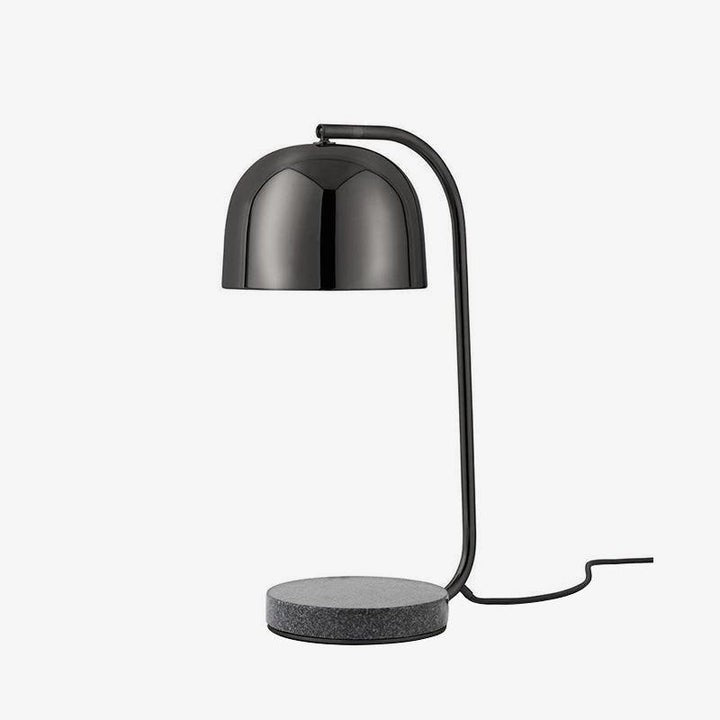 Adjustable Marble & Metal Desk Lamp with LED Lighting