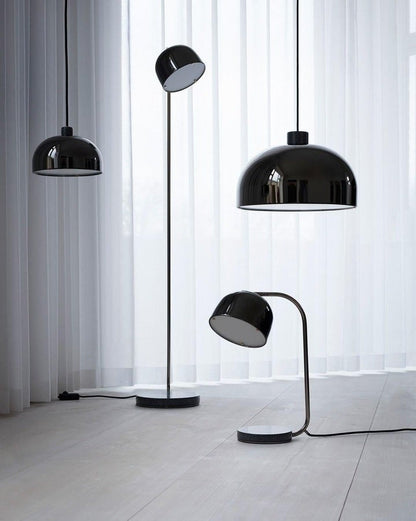 Adjustable Marble & Metal Desk Lamp with LED Lighting