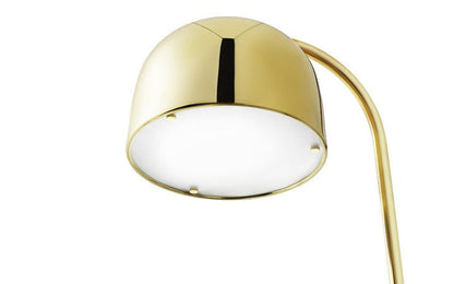 Adjustable Marble & Metal Desk Lamp with LED Lighting