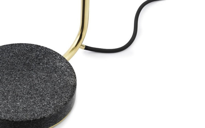 Adjustable Marble & Metal Desk Lamp with LED Lighting