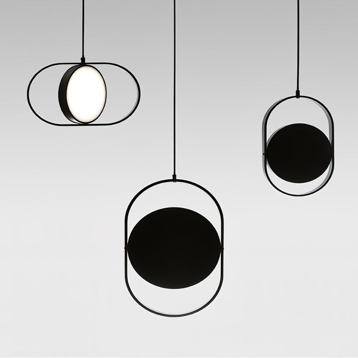 Adjustable Moon-Inspired LED Pendant Light