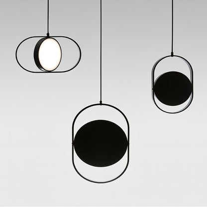 Adjustable Moon-Inspired LED Pendant Light