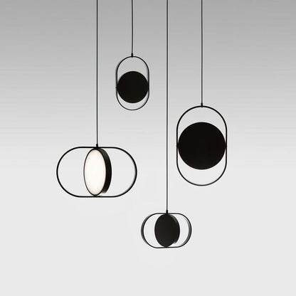 Adjustable Moon-Inspired LED Pendant Light