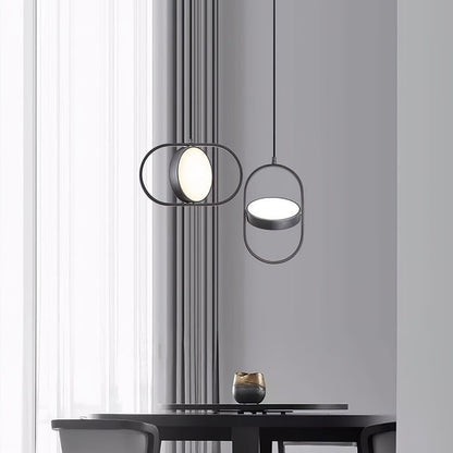 Adjustable Moon-Inspired LED Pendant Light