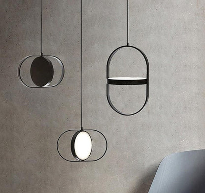 Adjustable Moon-Inspired LED Pendant Light