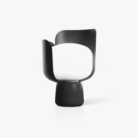 Adjustable Petal-Shape Glass LED Table Lamp