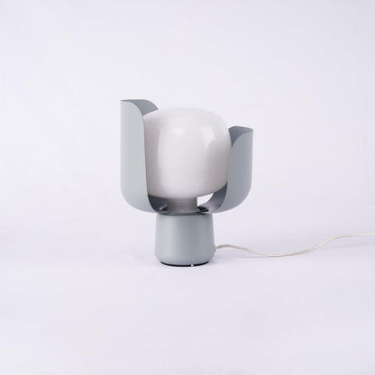 Adjustable Petal-Shape Glass LED Table Lamp