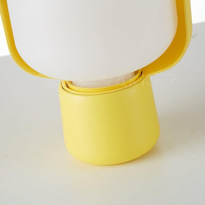 Adjustable Petal-Shape Glass LED Table Lamp
